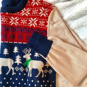 Holiday ugly Christmas sweater Well Worn Brand
